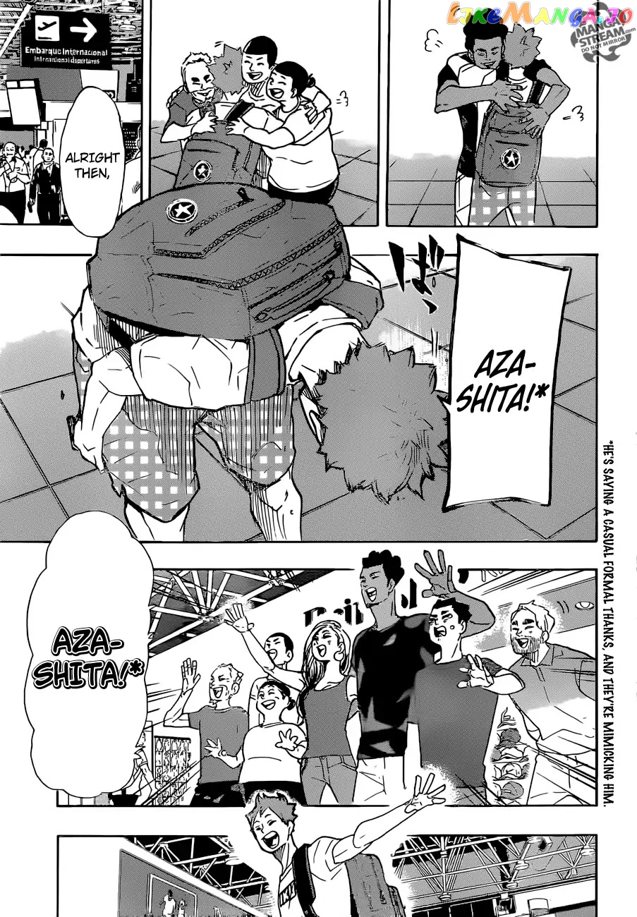 Haikyuu!!, Chapter 377 image 15